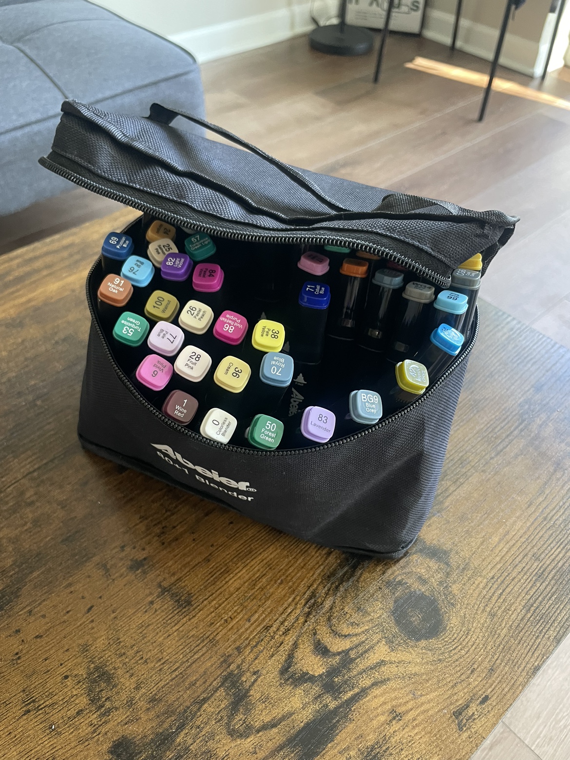 80 colors alcohol based marker