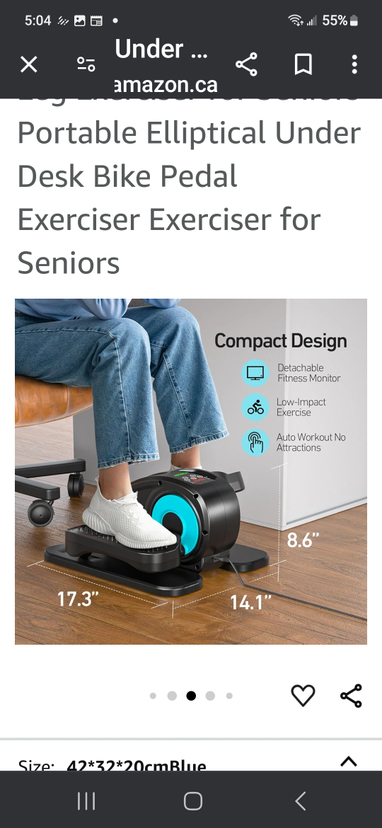 Seated Eliptical Machine