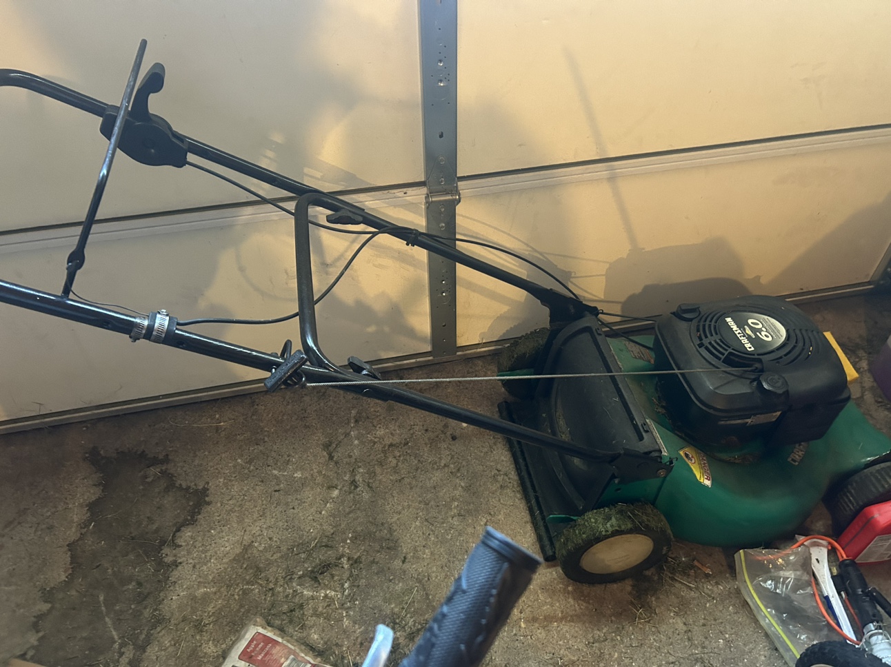 Lawn mower and weed whacker