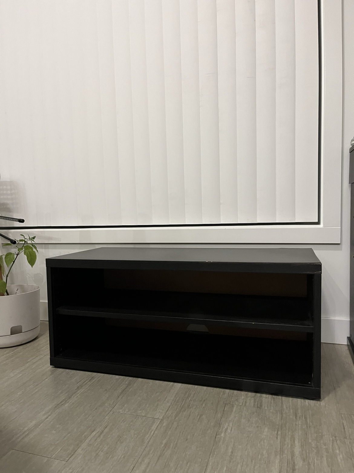 Black TV Stand