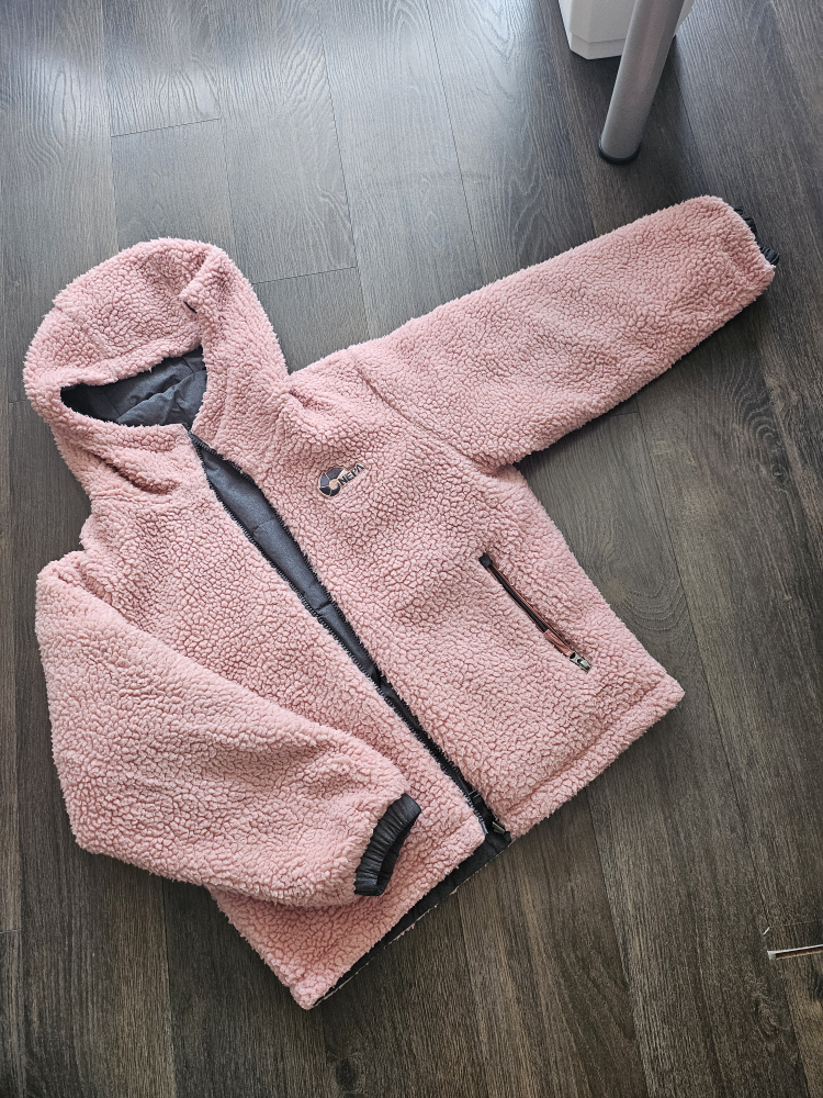 Reversible fleece puff jacket - photo 2