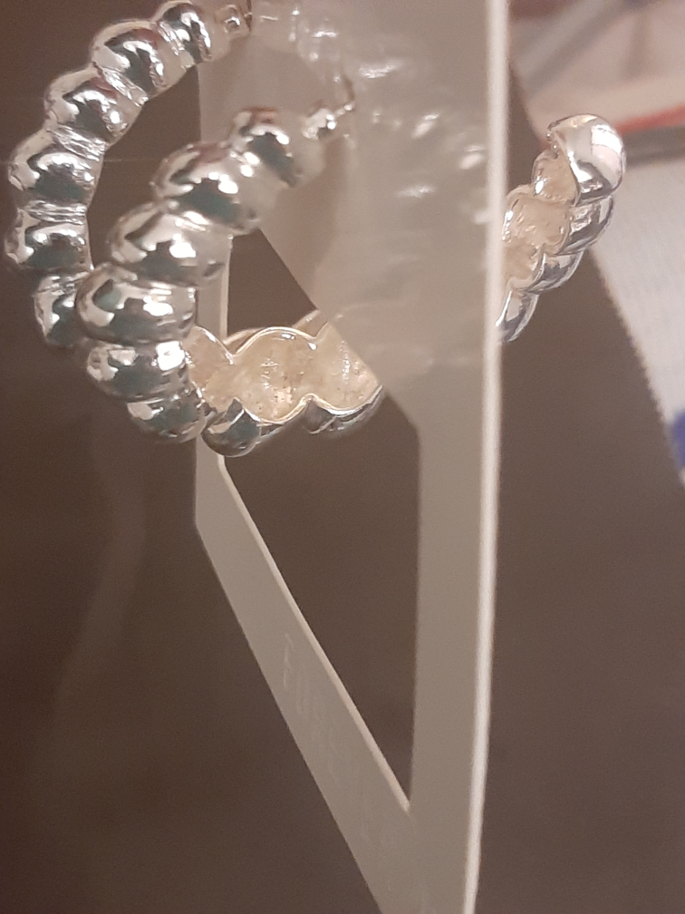 Forever 21 silver earrings image indicator(2)