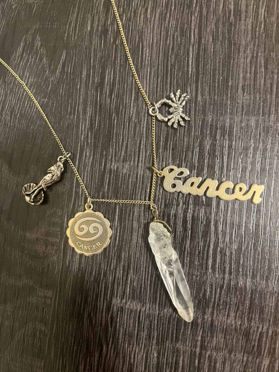 Cancer Zodiac Necklace