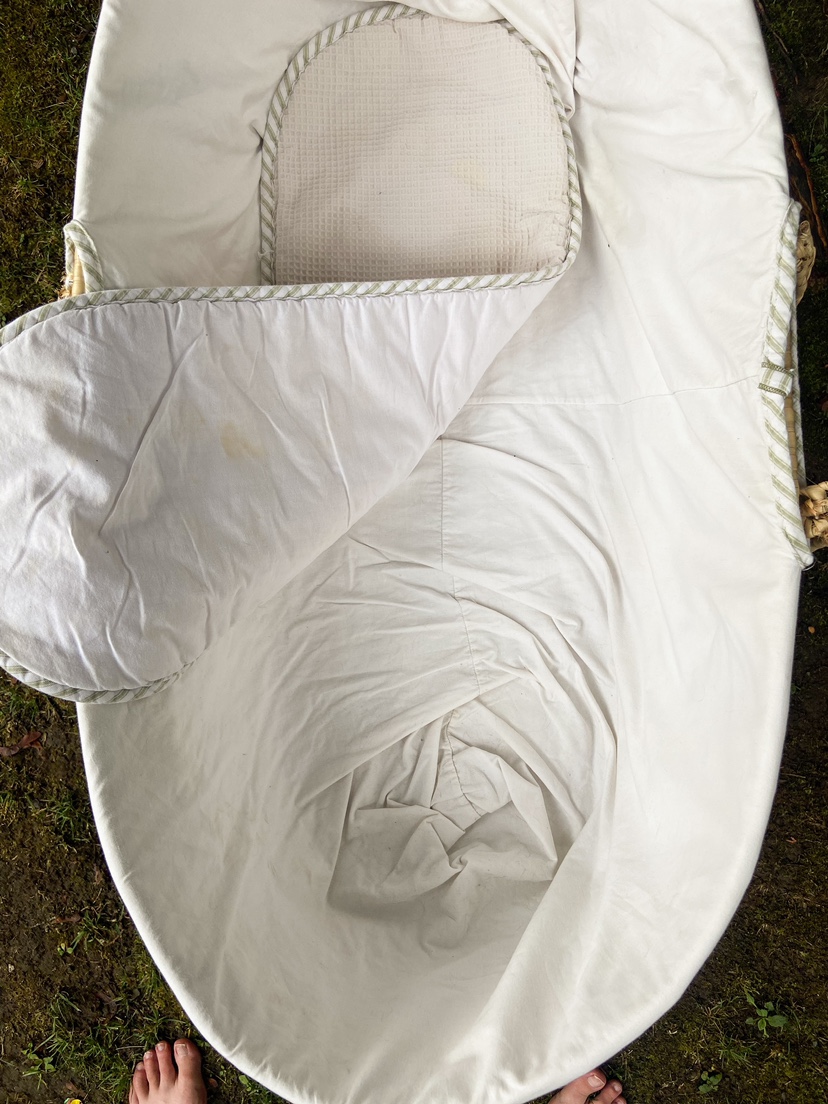 Moses Bassinet / Whicker Baby Bassinet - photo 4
