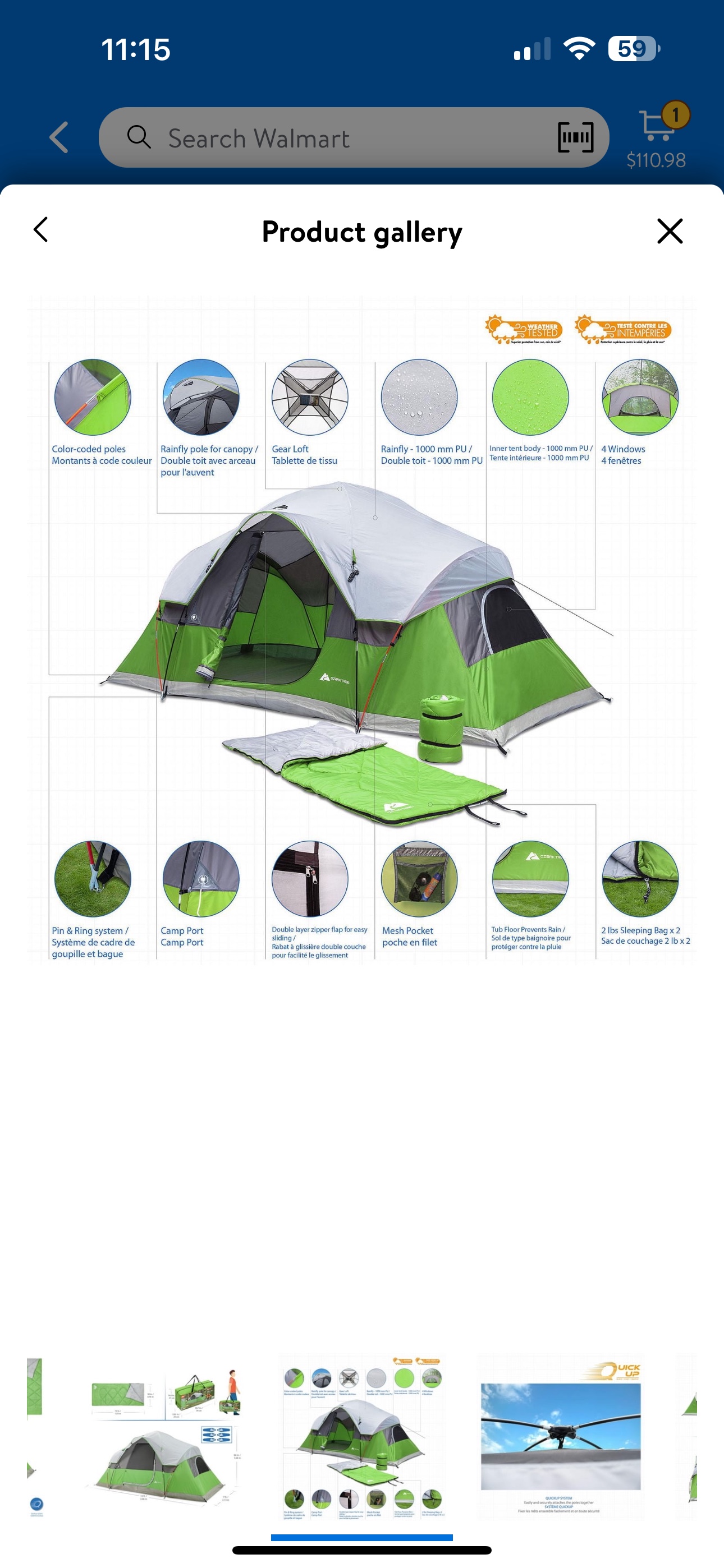 6-person Camping Tent - photo 3