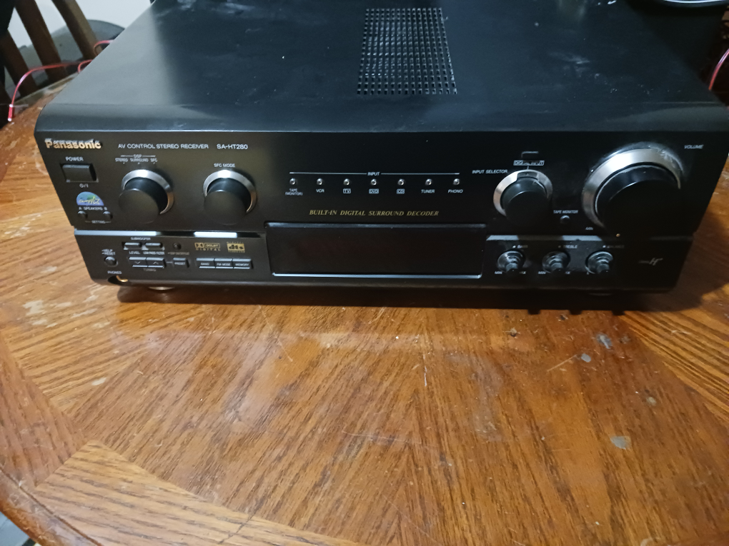 Panasonic av stereo receiver thumbnail