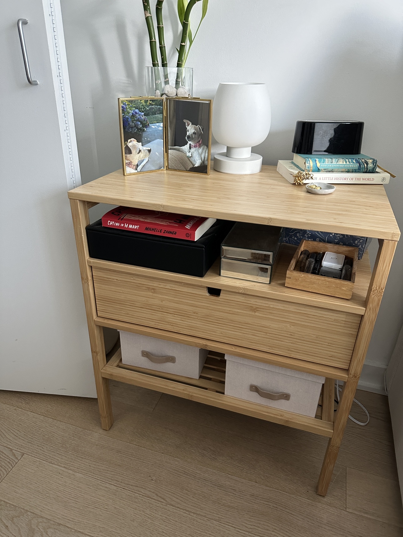 Nordkisa Bamboo Nightstand