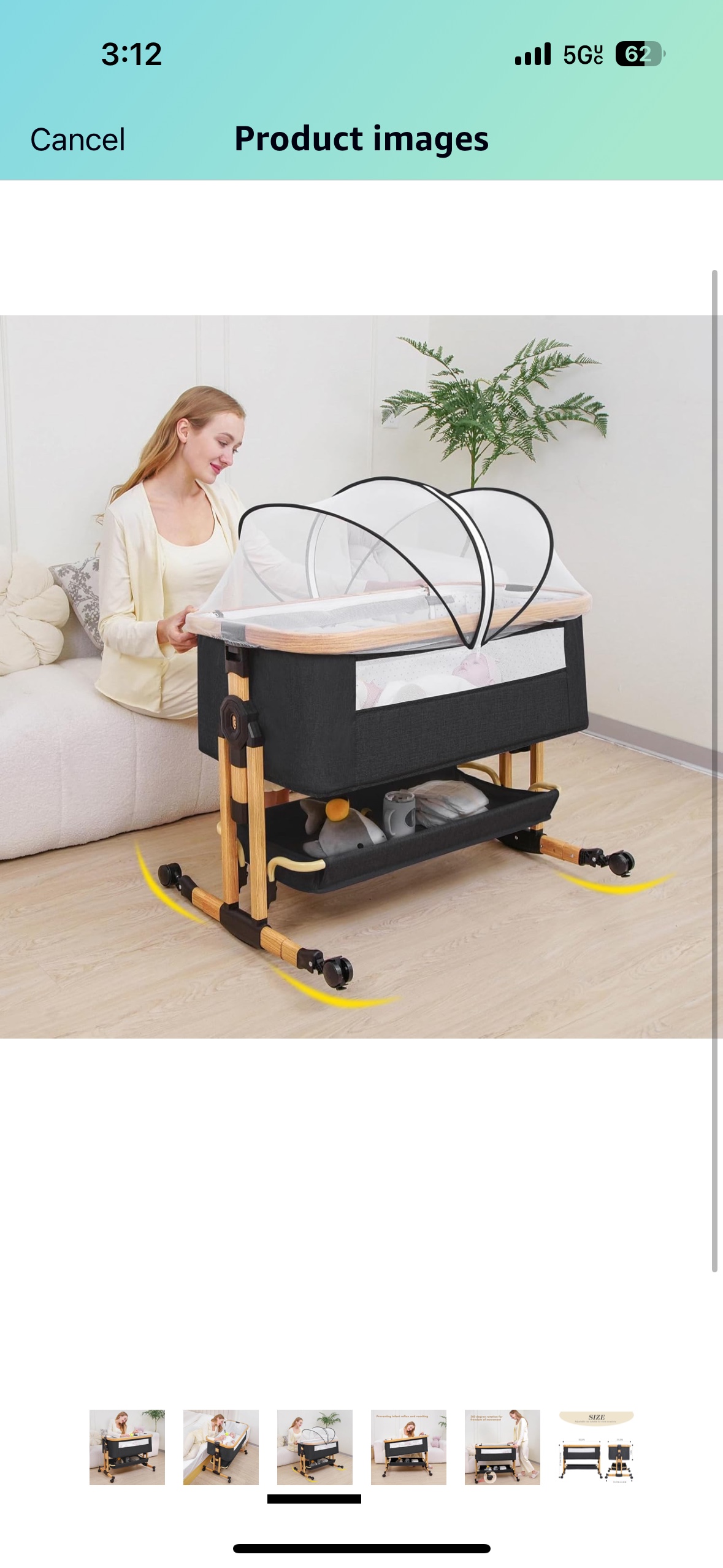 Baby Rocking Bassinet - photo 3