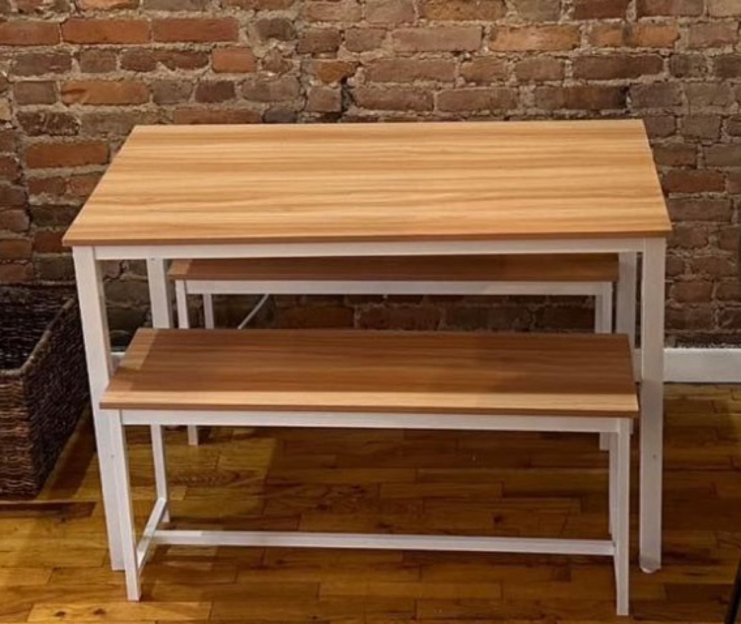 Kitchen Table with Bench - photo 2