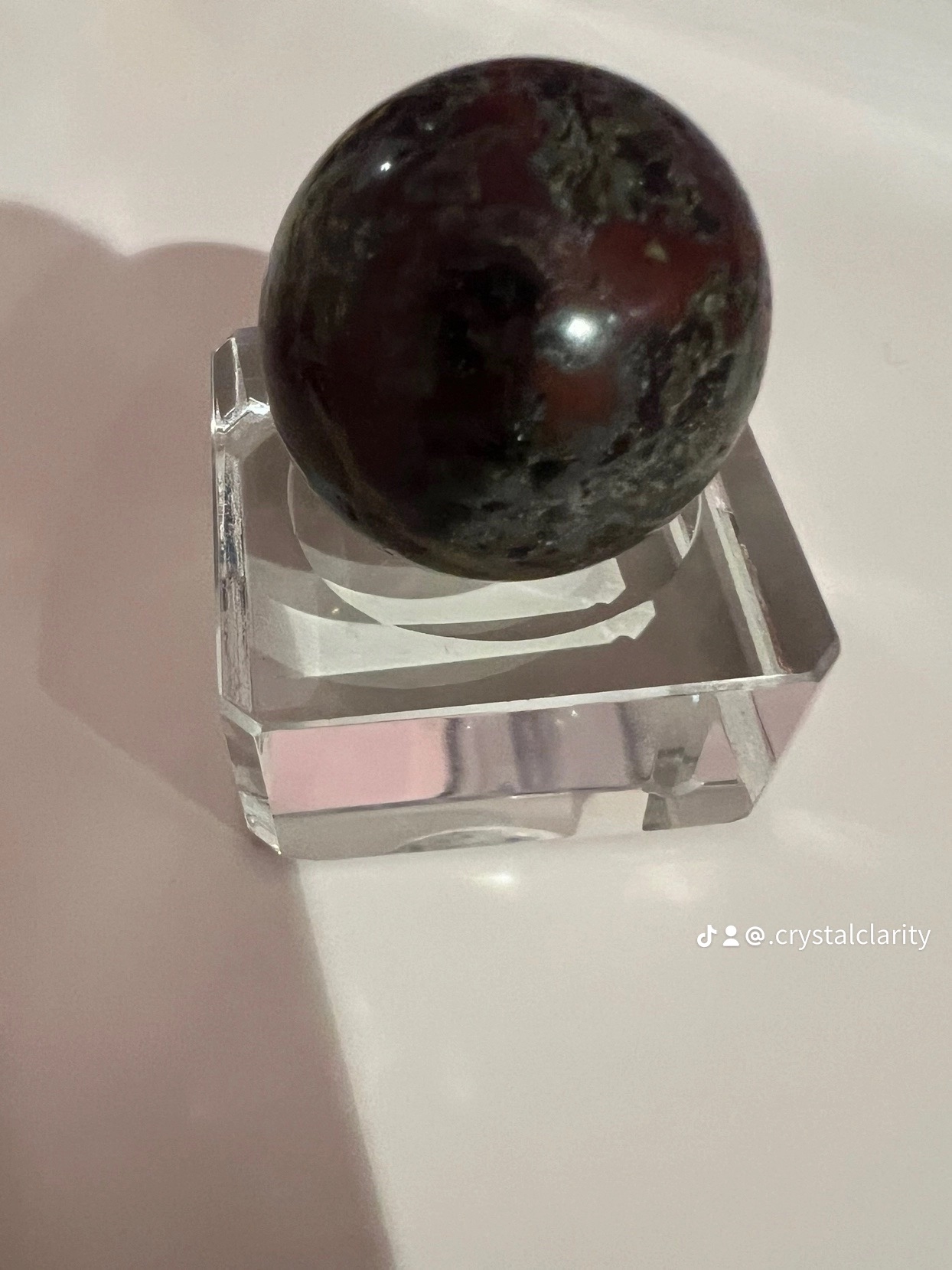 African Bloodstone Sphere - photo 2
