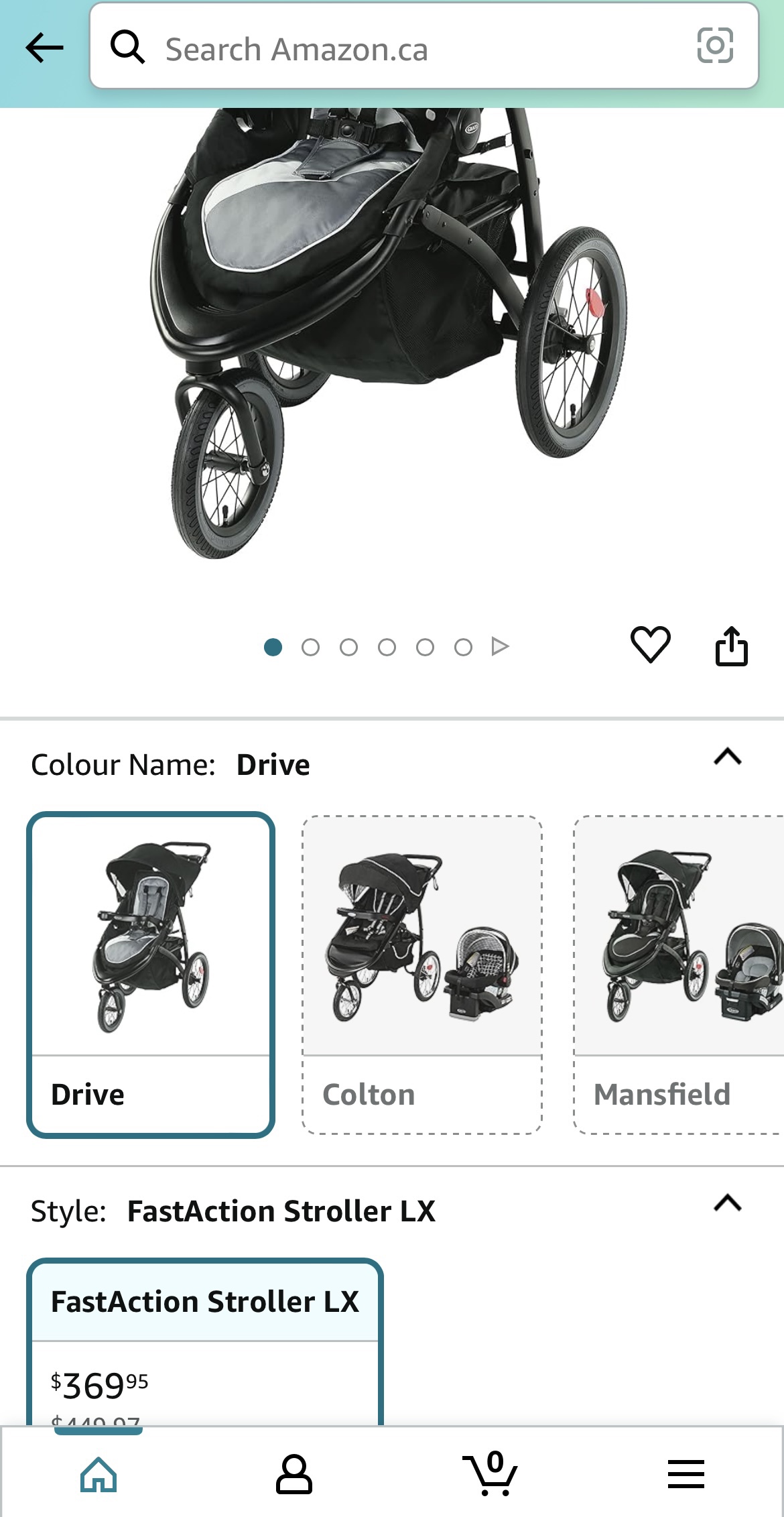 Graco FastAction Jogger LX Stroller - photo 4