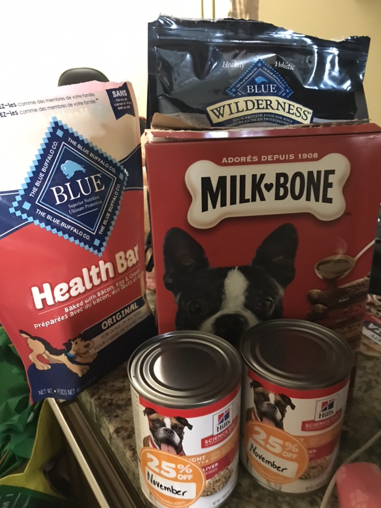 Free dog food