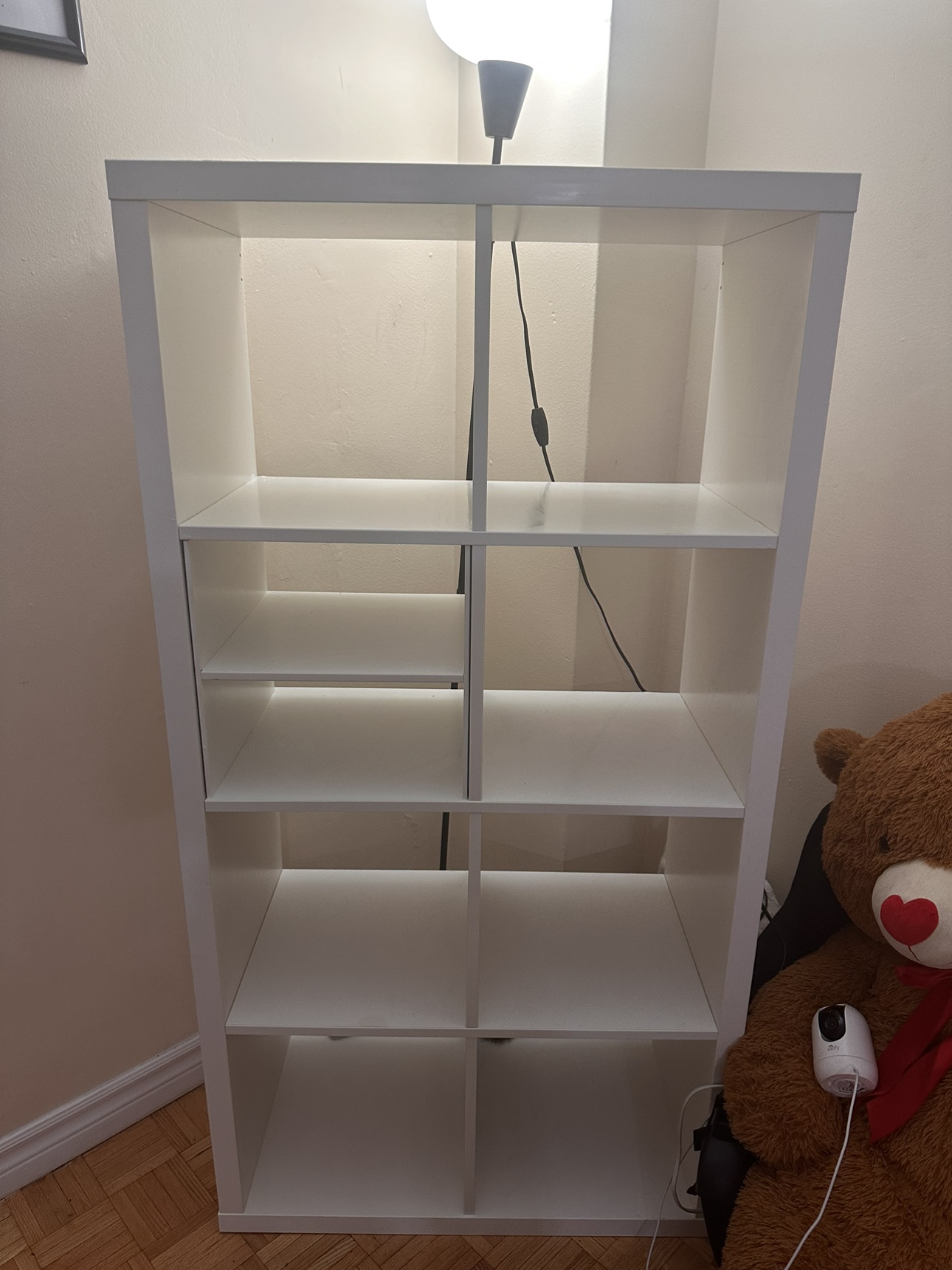 White Kallax Shelf- 8 Box - photo 2