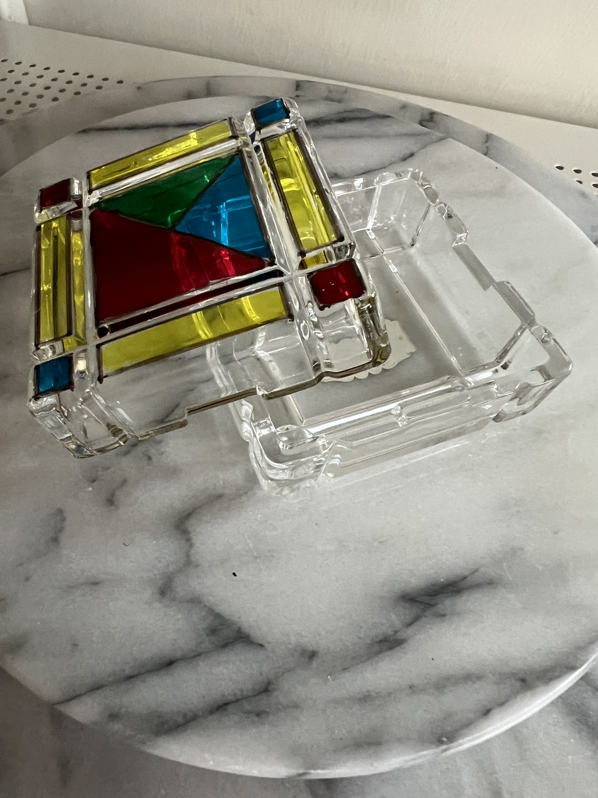 Venice glass trinket box image indicator(3)