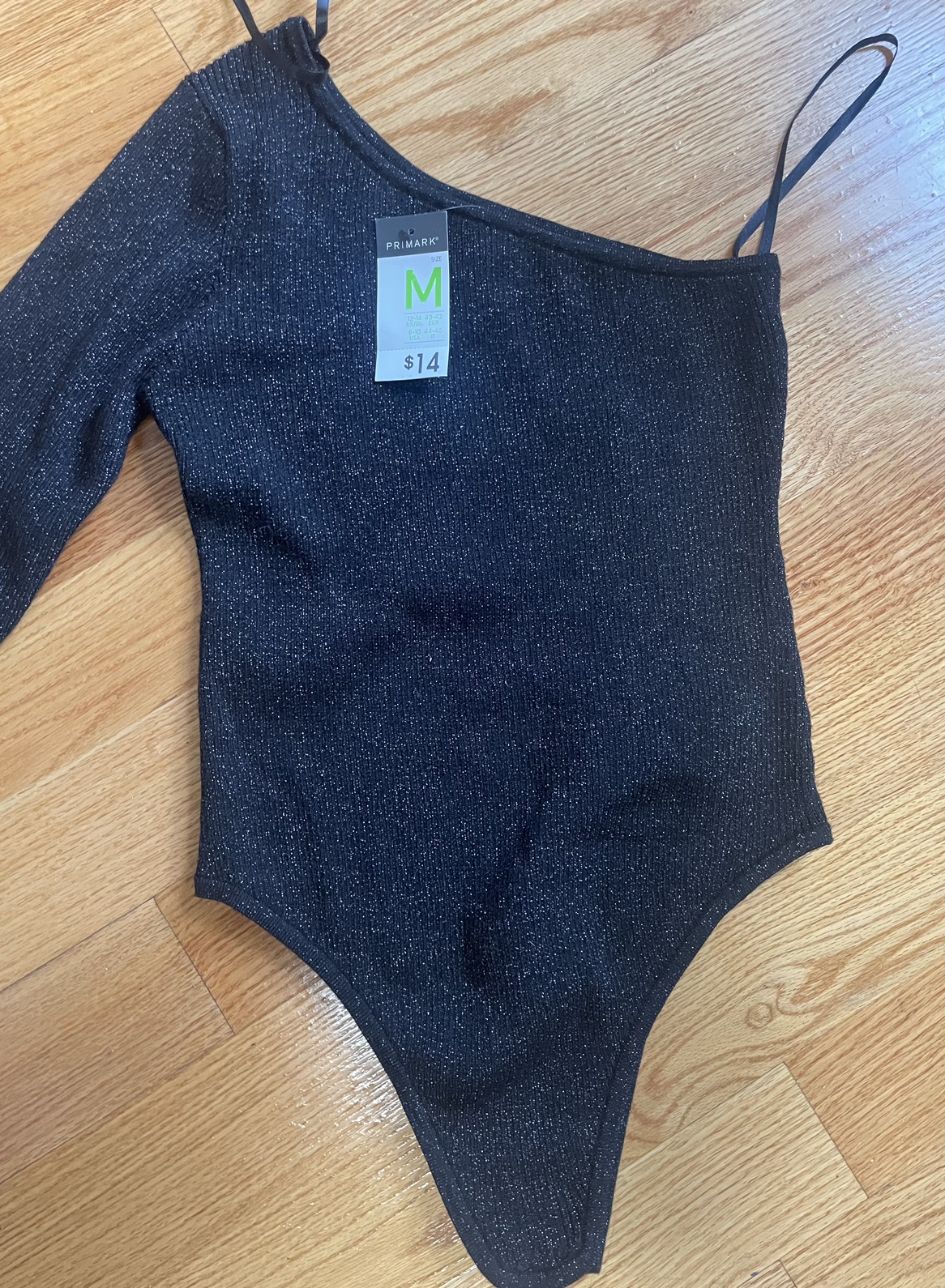 One sleeved sparkling black body - photo 2