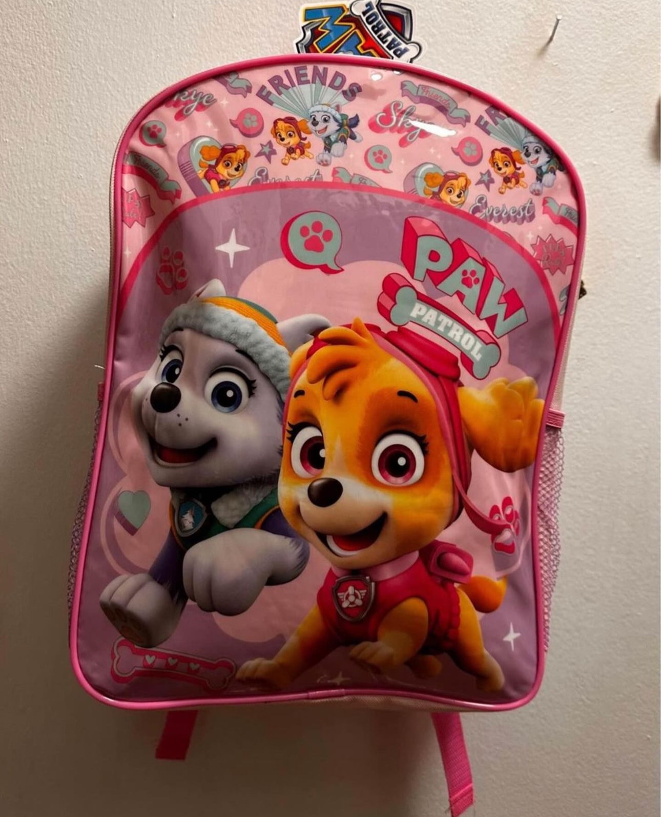 Backpack Paw Patrol Pink ,Size:15 inches thumbnail