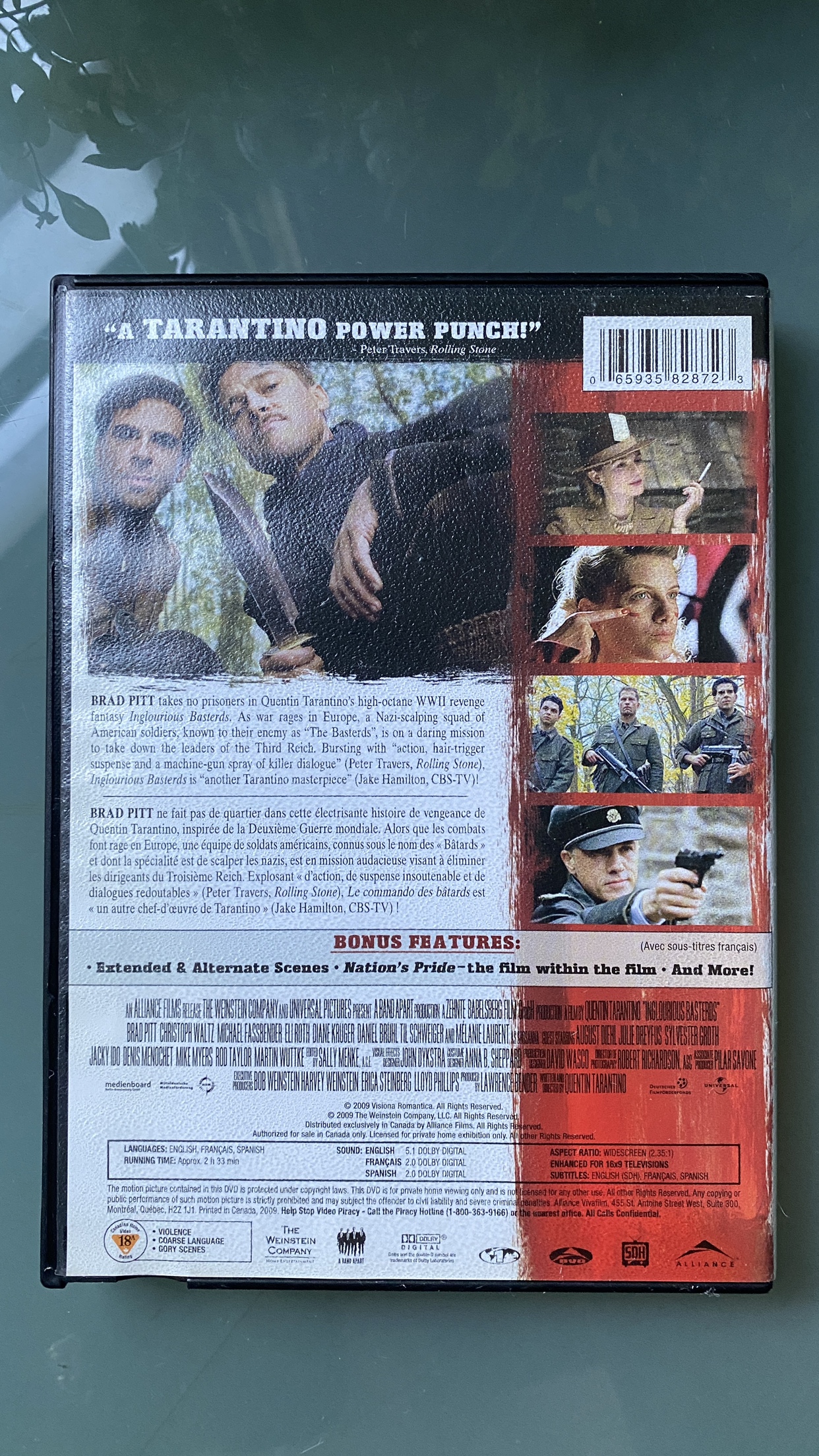 DVD: Inglorious Bastards image indicator(2)