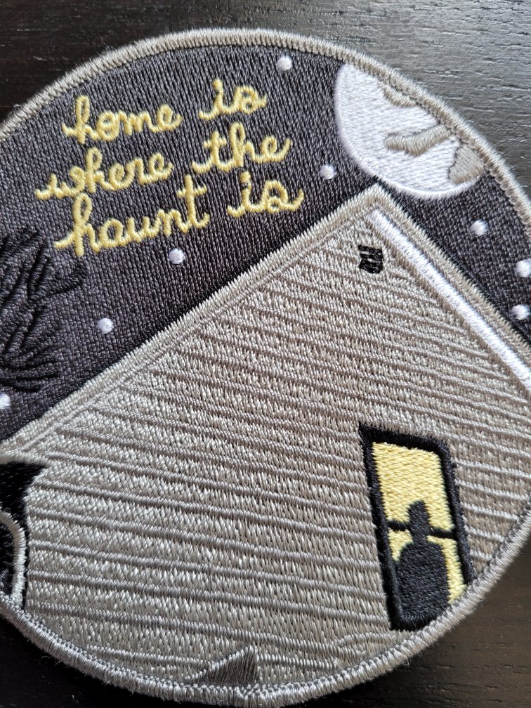 Embroidered Spooky Patch image indicator(2)