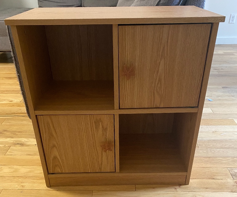 Small Wooden Bedside Table