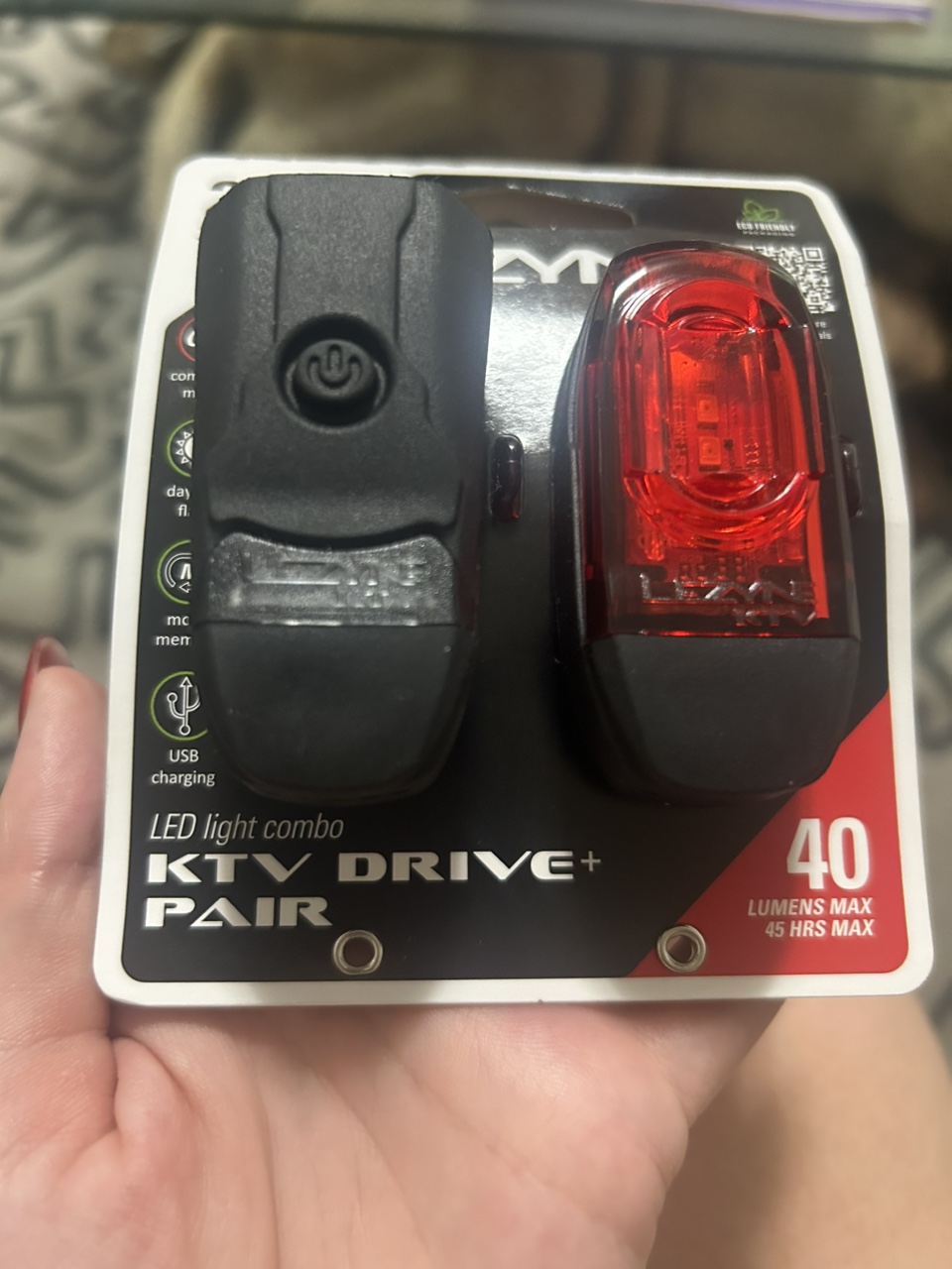 Lezyne KTV Drive+ Pair LED Bike Lights - photo 2