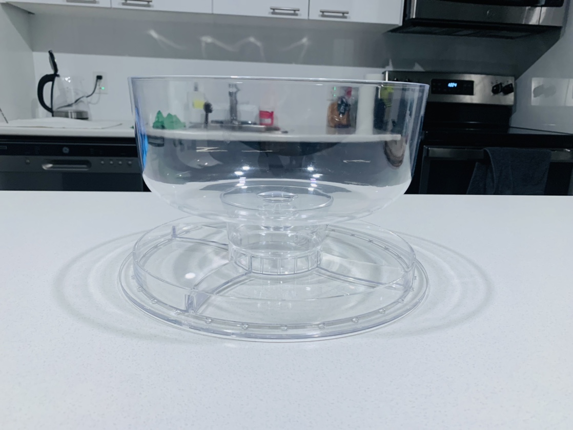 Clear Serving Platter with Dome - photo 3