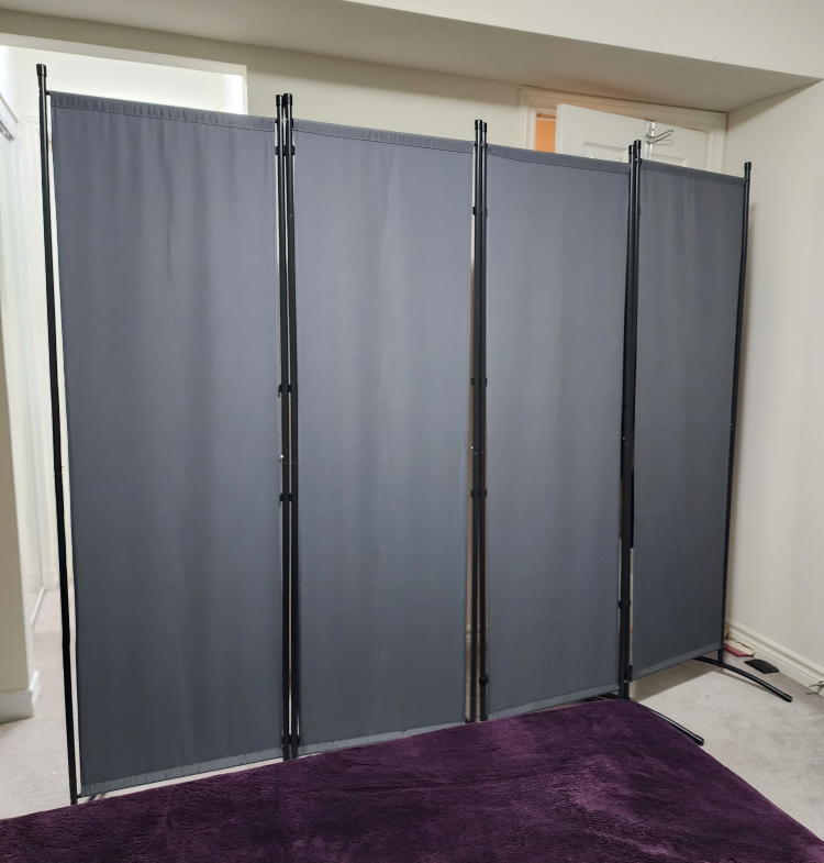 4 Panel Room Divider in great as new condition thumbnail