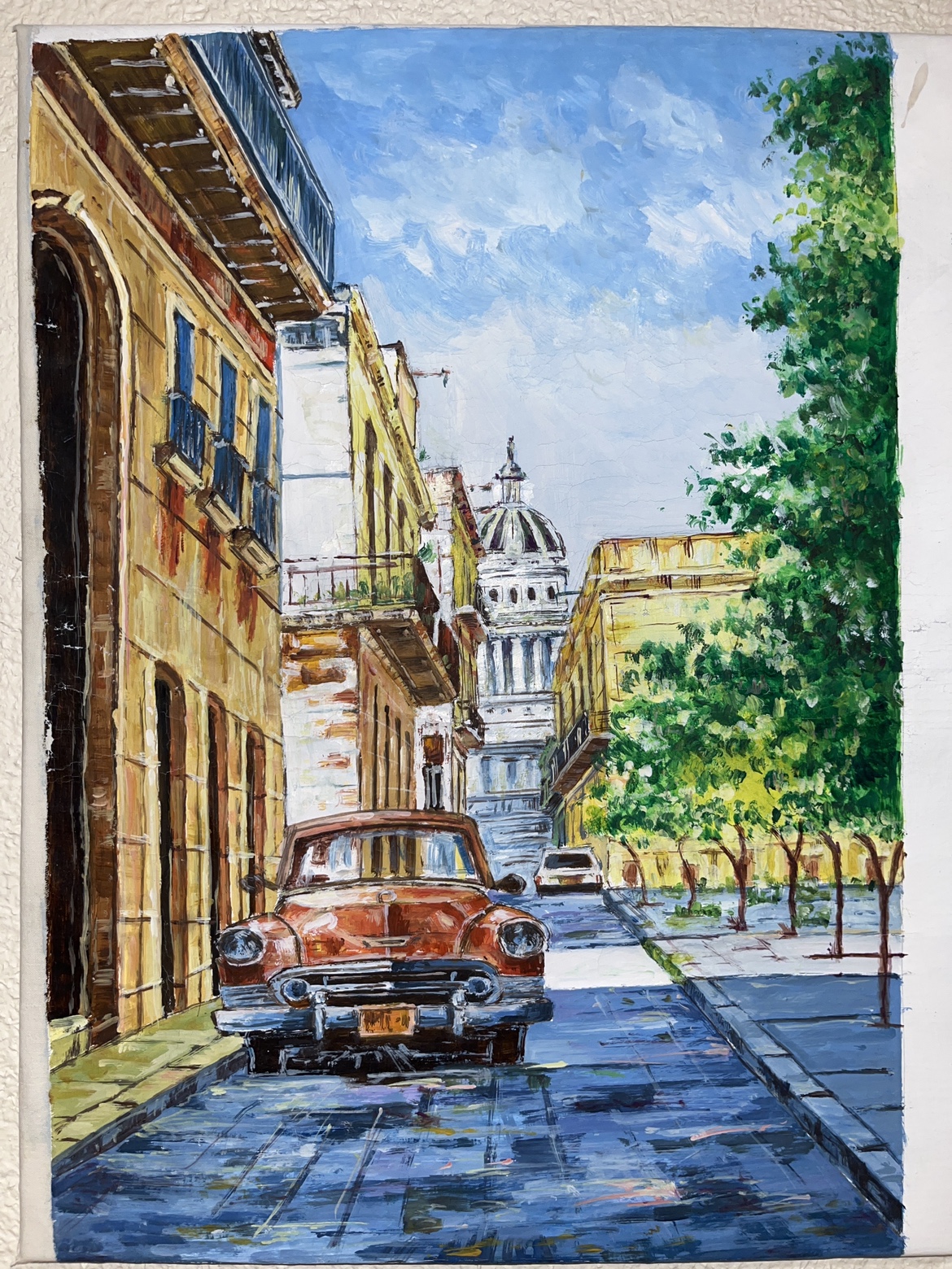 Hand made painting