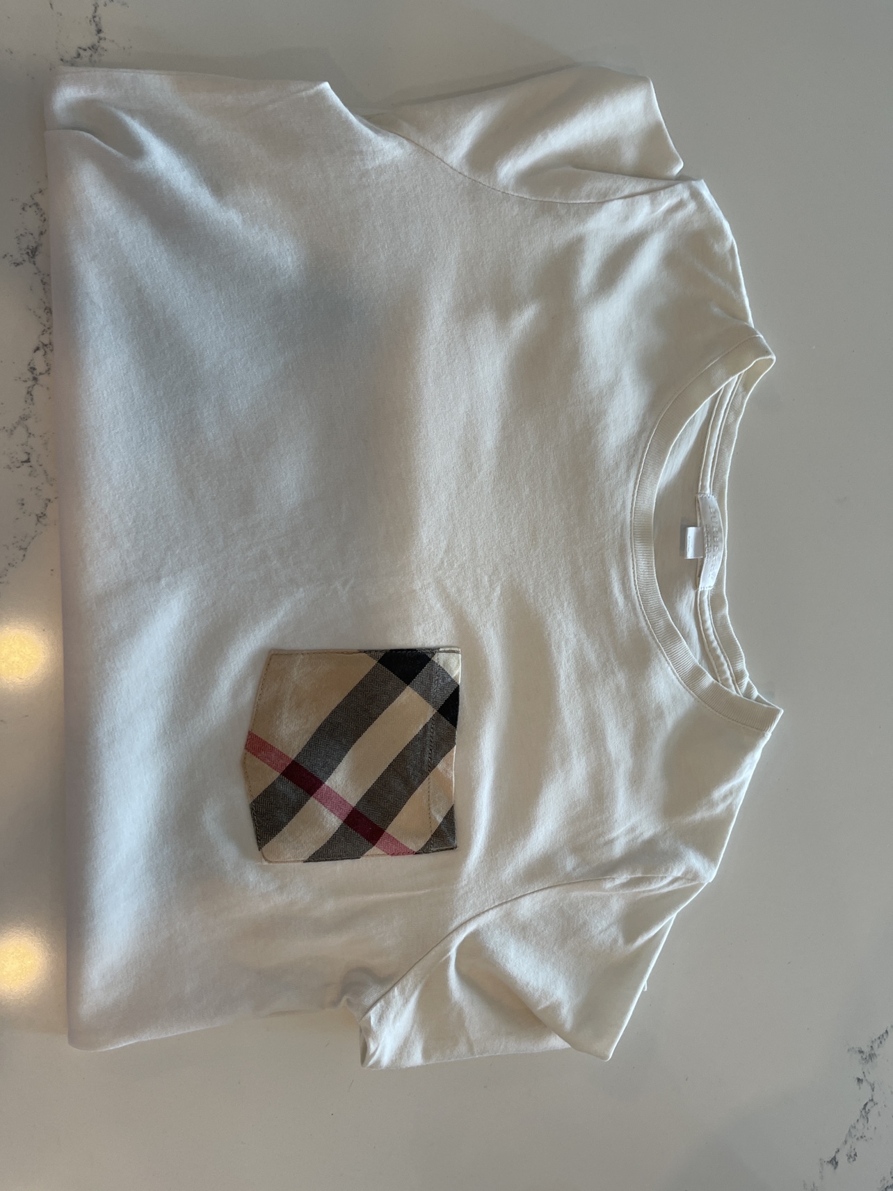 Burberry Long Sleeve T-Shirt 12Y 152cm image indicator(8)