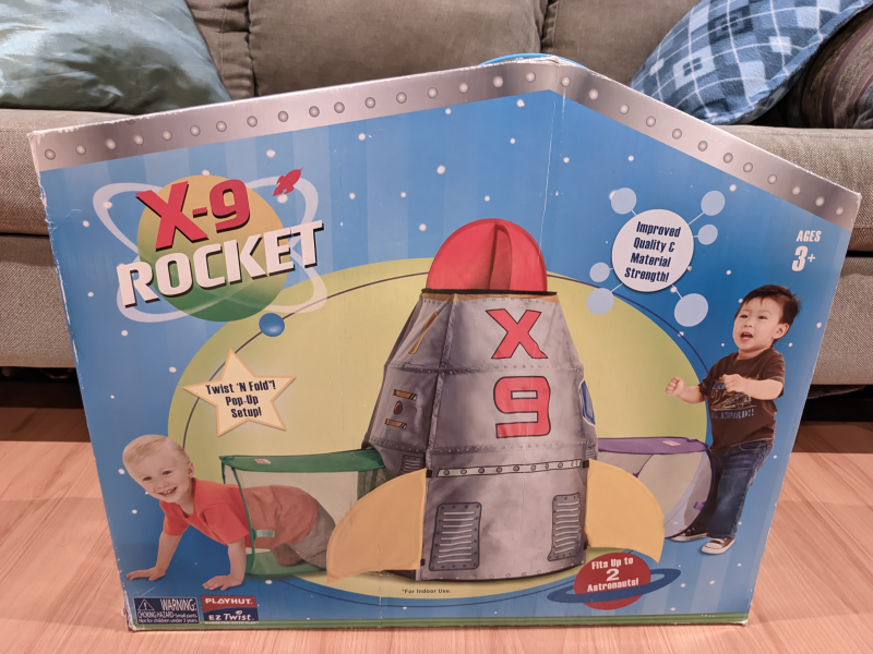 Playhut X-9 Rocket Play Tent/Fort image indicator(2)