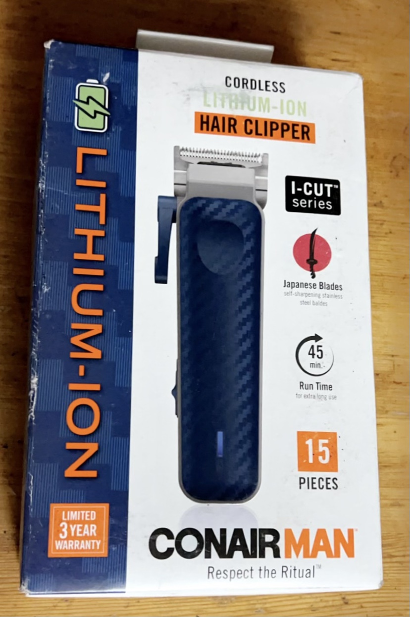 *Conairman Cordless Hair Clipper* thumbnail
