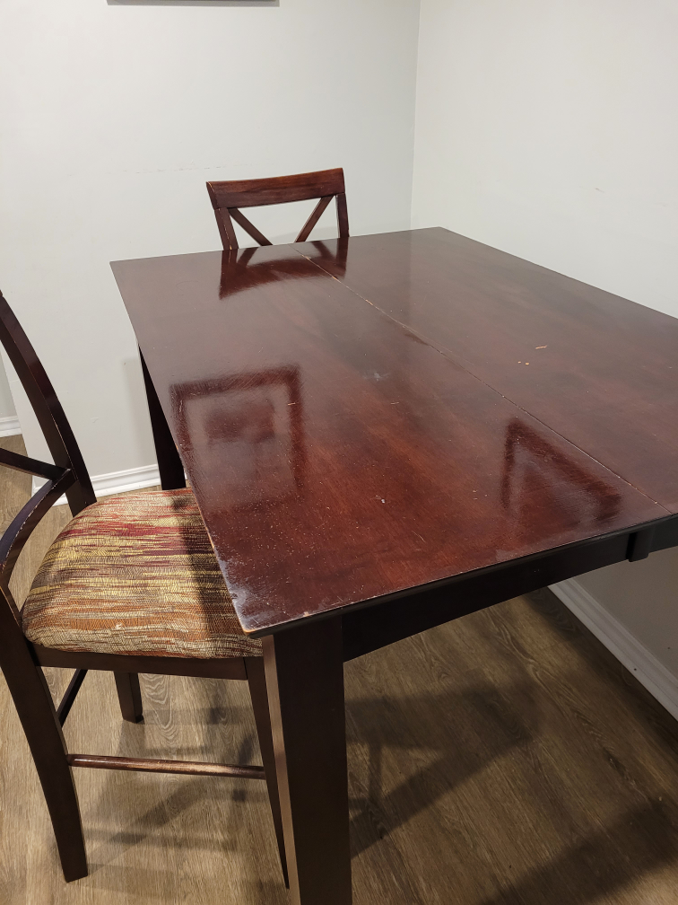 Dining table and chairs - photo 2
