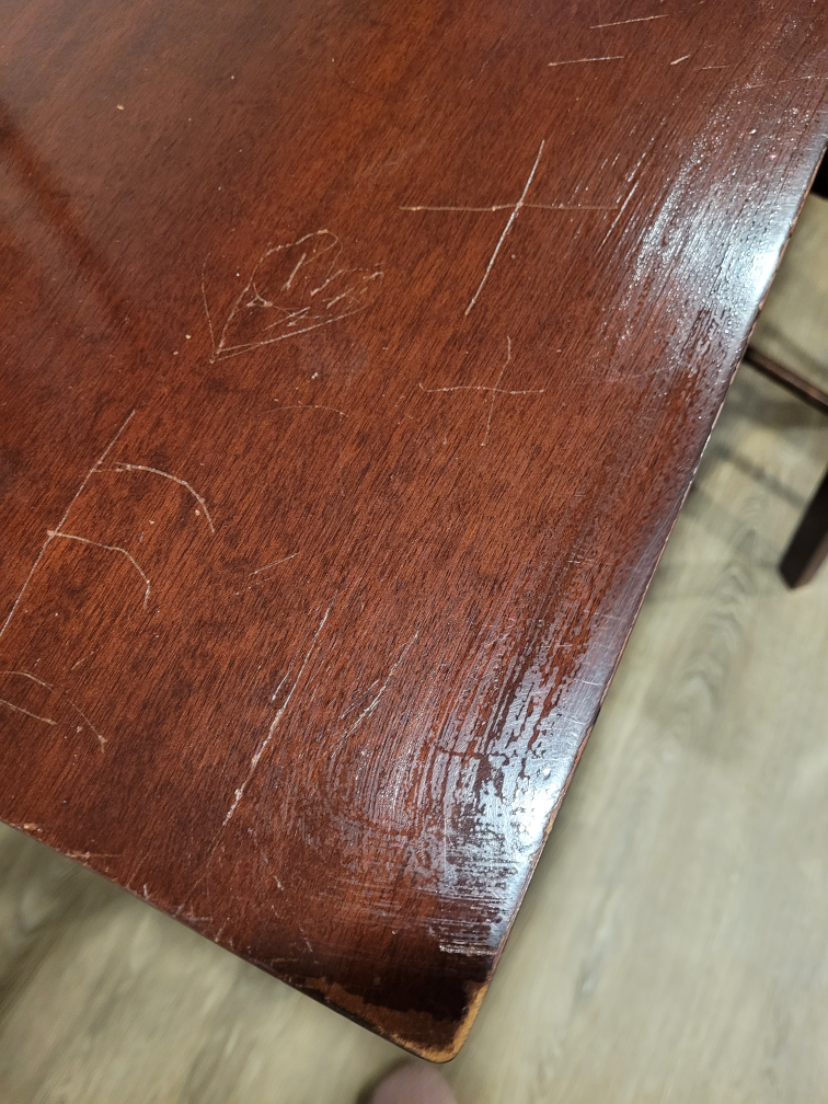 Dining table and chairs - photo 3