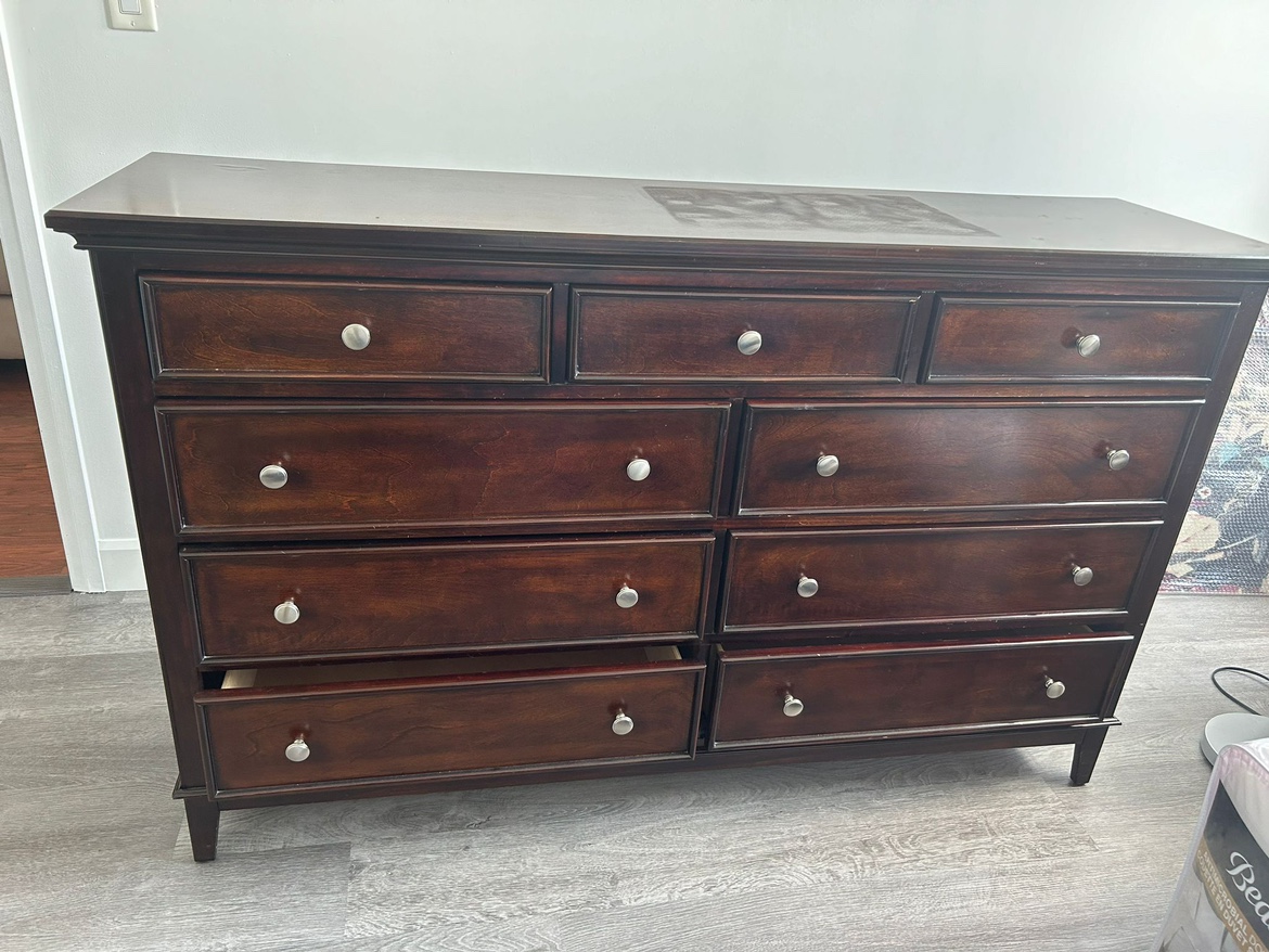 Nine Drawer Dresser