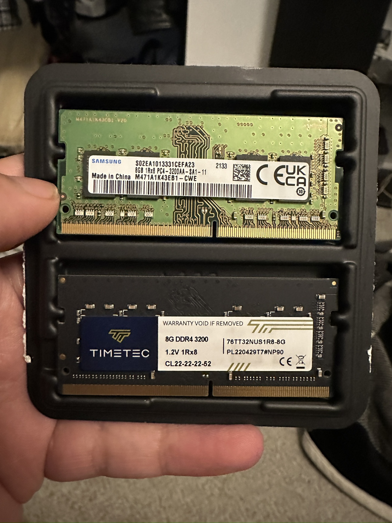 2x 8GB DDR4 3200 RAM for laptops thumbnail