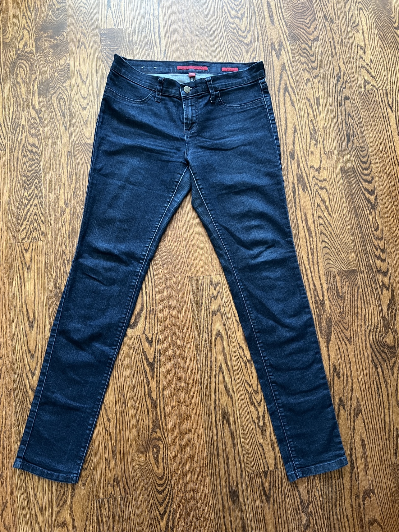 Banana Republic Dark Wash Skinny Jeans image indicator(2)