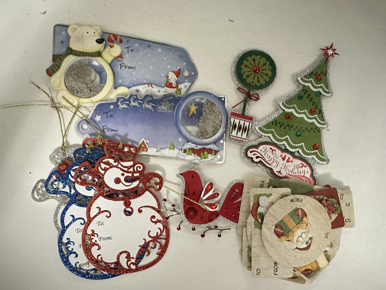 Christmas Gift Tags and Stickers thumbnail