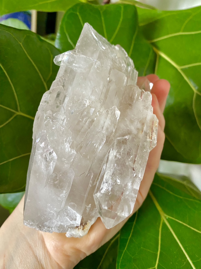 Unique Curved Quartz Crystal Cluster image indicator(5)