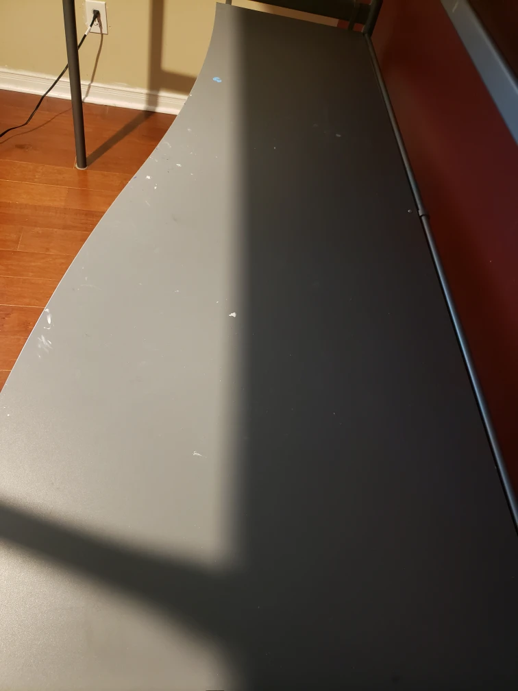 Ikea Metal Loft Bed with Desk - photo 4