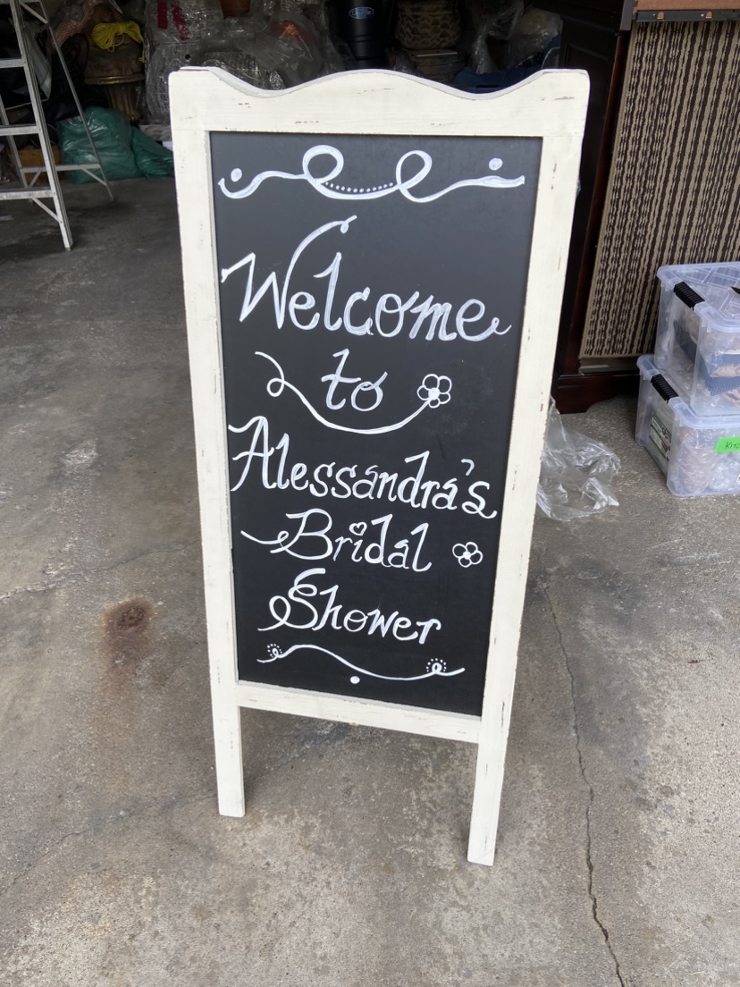 Chalkboard Easel Sign thumbnail