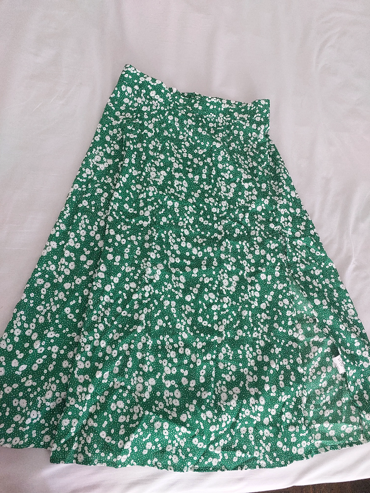 Green Floral Skirt - photo 2