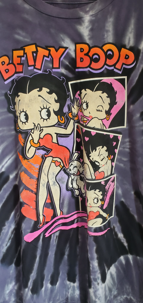 BETTY BOOP TIE DYE 2XL TShirt - photo 3