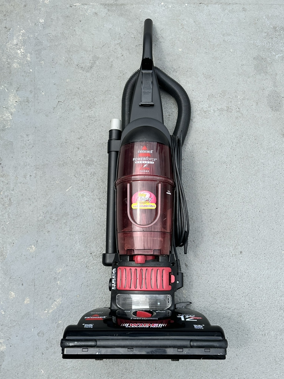 Bissell Powerforce Bagless Turbo Vacuum