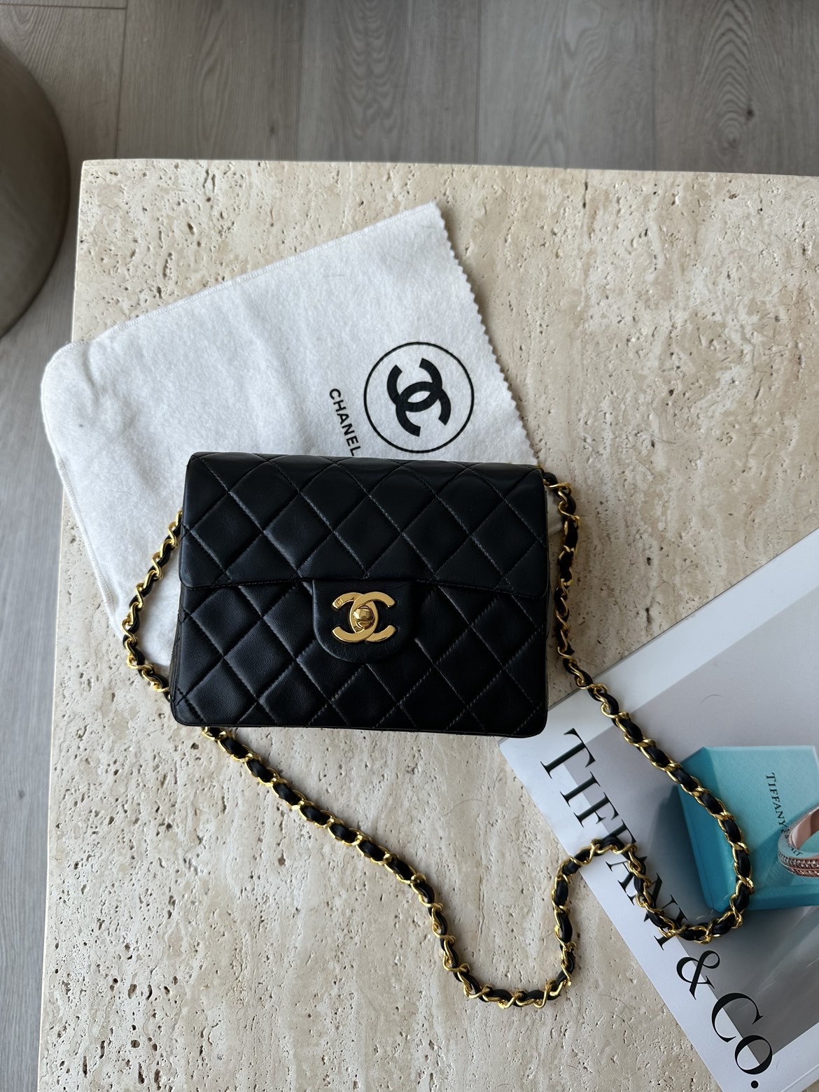 Chanel classic mini square flap bag
