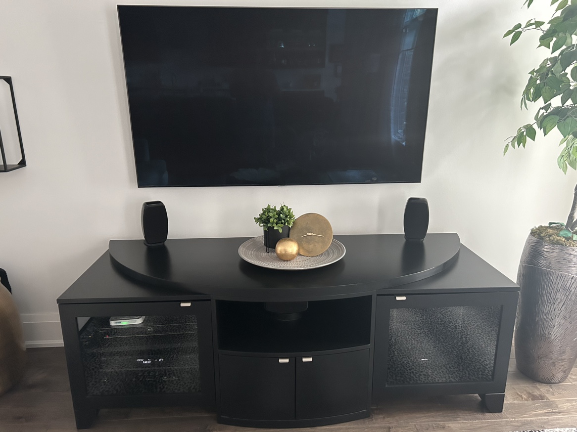 Stylish Custom Black TV/Entertainment Unit - photo 2