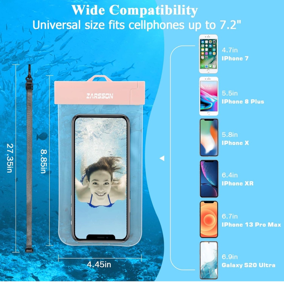 Waterproof Phone Case Sleeve image indicator(3)