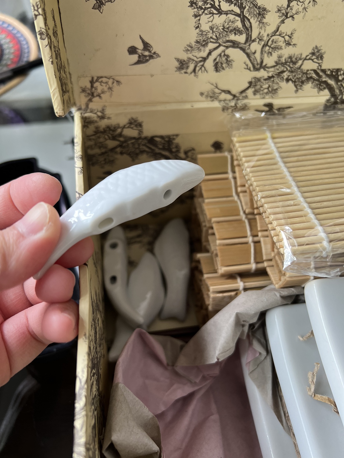 4pairs sushi set with storage - photo 4