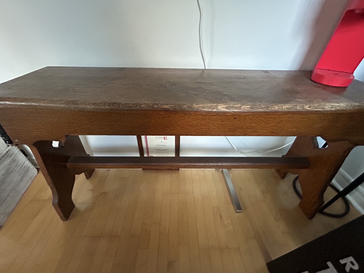 Solid wood table/desk/work bench