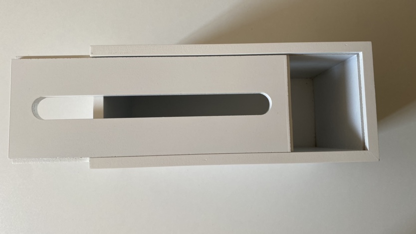 White Wedding Card Box - photo 2
