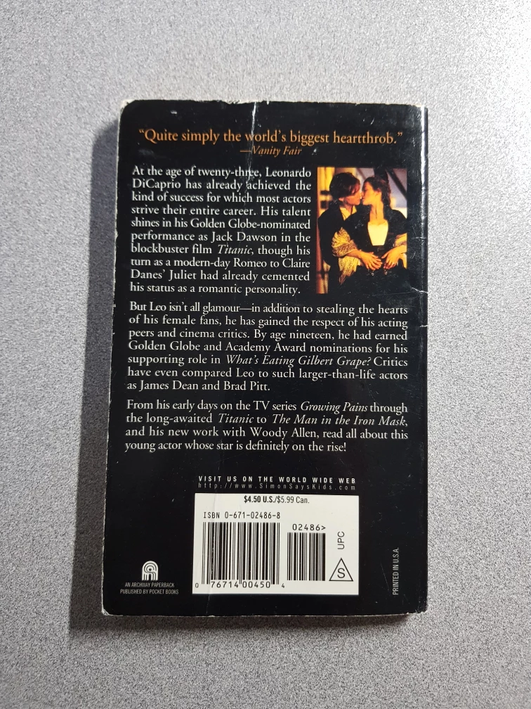 Leonardo Dicaprio a Biography by Nancy Krulik - photo 2