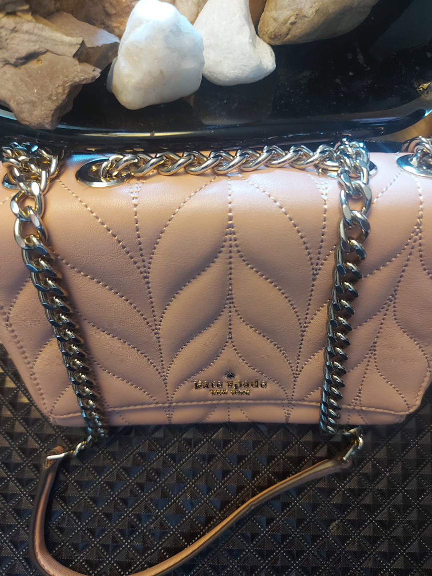 New Kate Spade Quilted chain purse